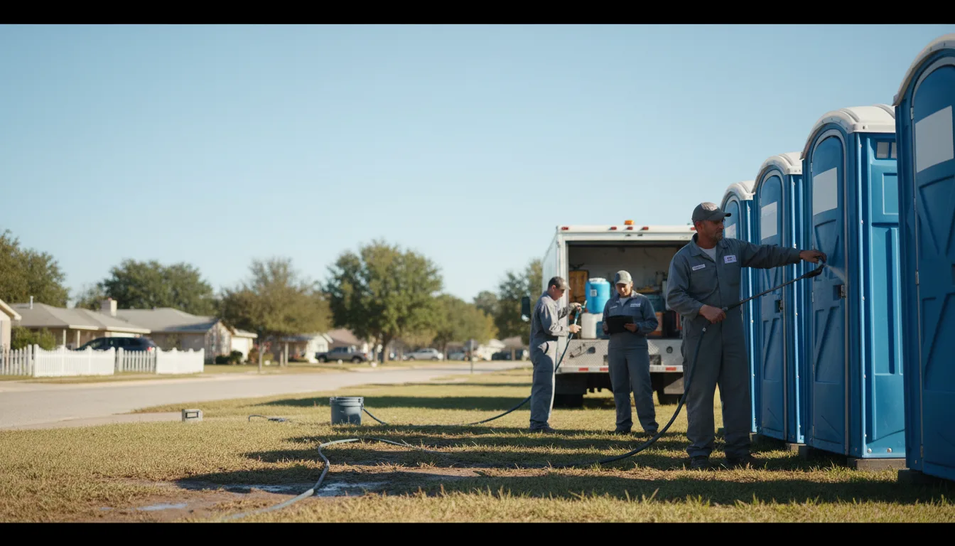 Long-Term Portable Toilet Rental in Dola, OH near me